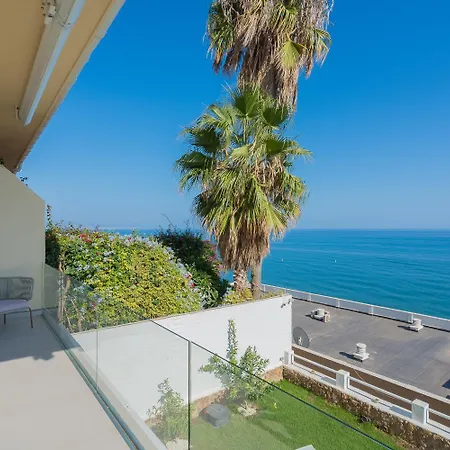 Private 250sqm Garden Duplex, Jacuzzi, Cinema, Sea View Escape Apartment Torremolinos